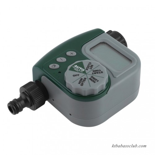 Lcd Automatic Water Timer Outdoor Garden Single Outlet Hose Faucet